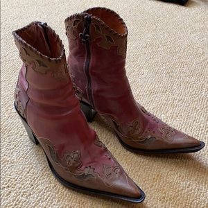 Donald J Pliner western cowboy boots size 6.5